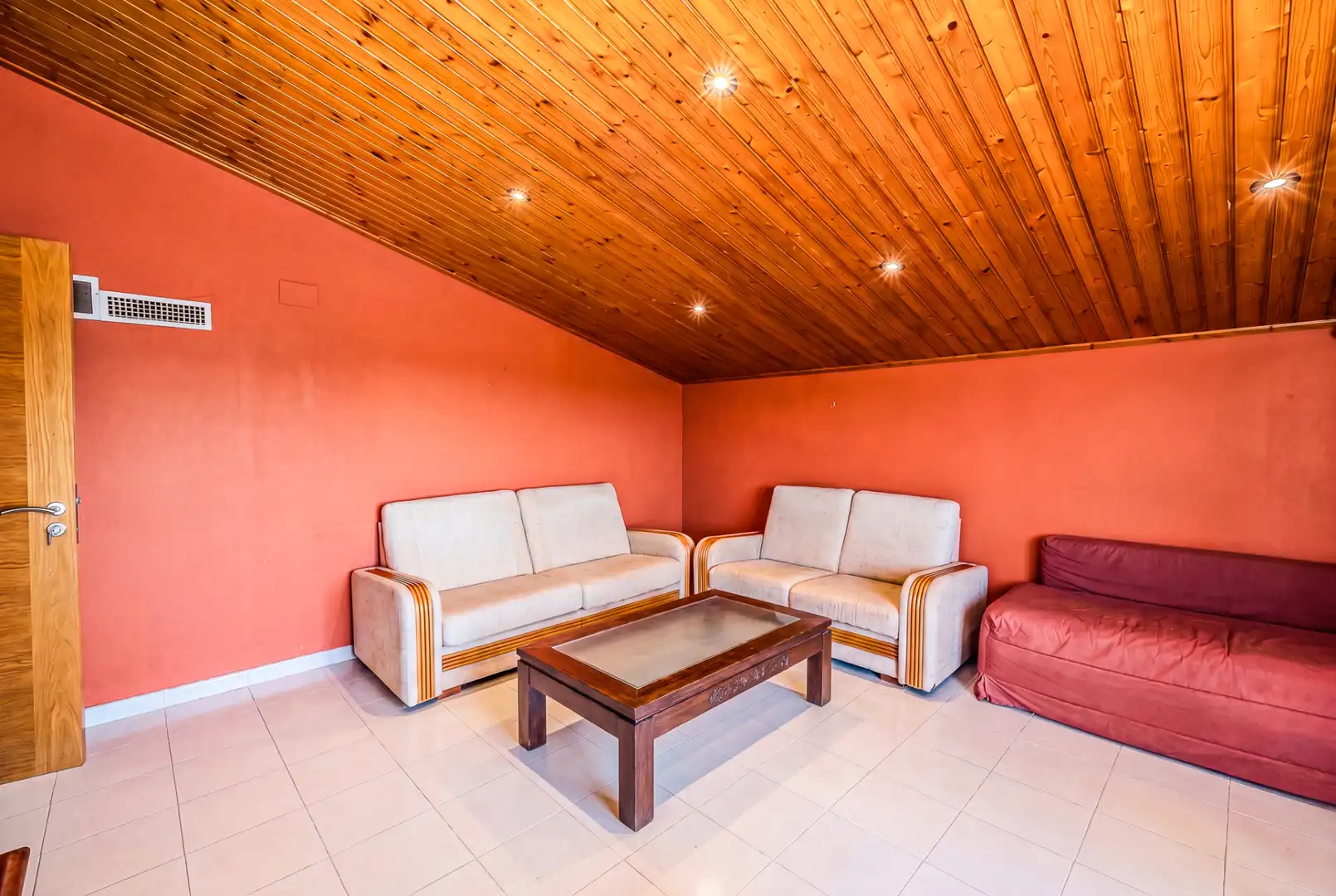 Sala d'estar de Casa o xalet en venda en L'Ampolla amb Aire condicionat, Calefacció i Jardí privat