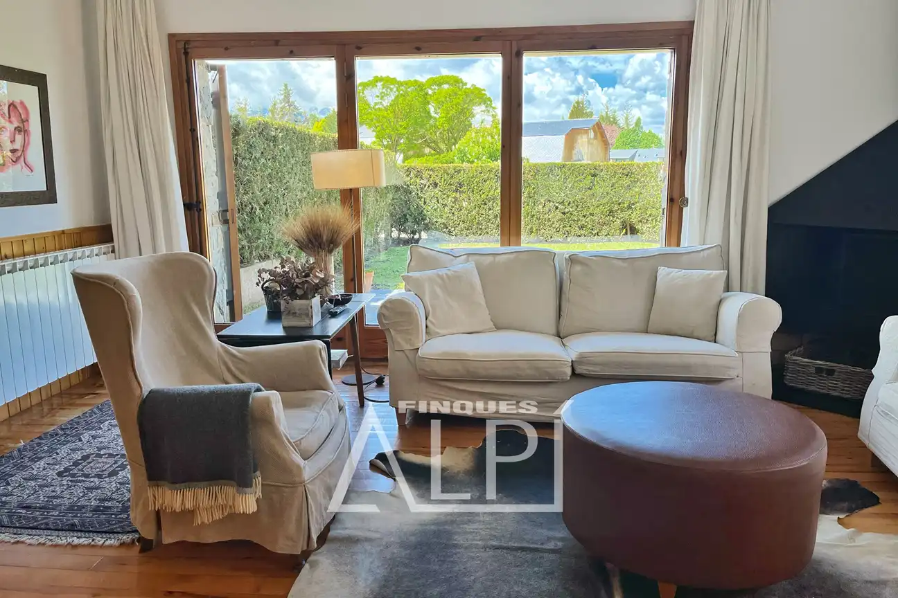 Living room of Detached homes for sale in Prats i Sansor  with Heating, Private garden and Parquet flooring