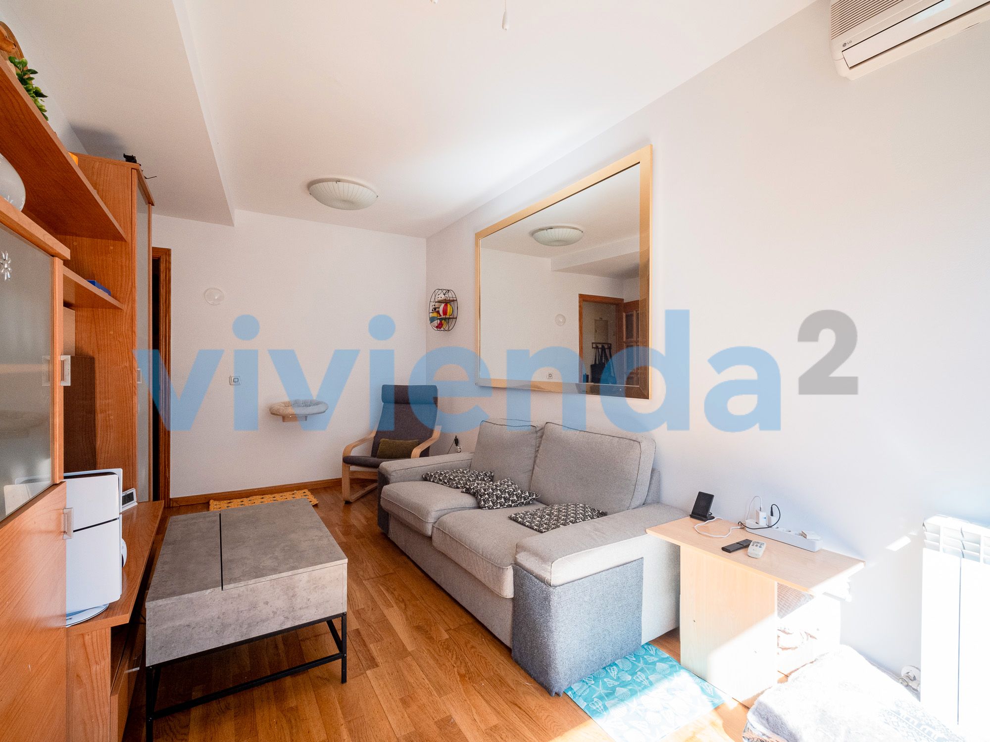 Living room of Flat for sale in  Madrid Capital  with Air Conditioner and Heating