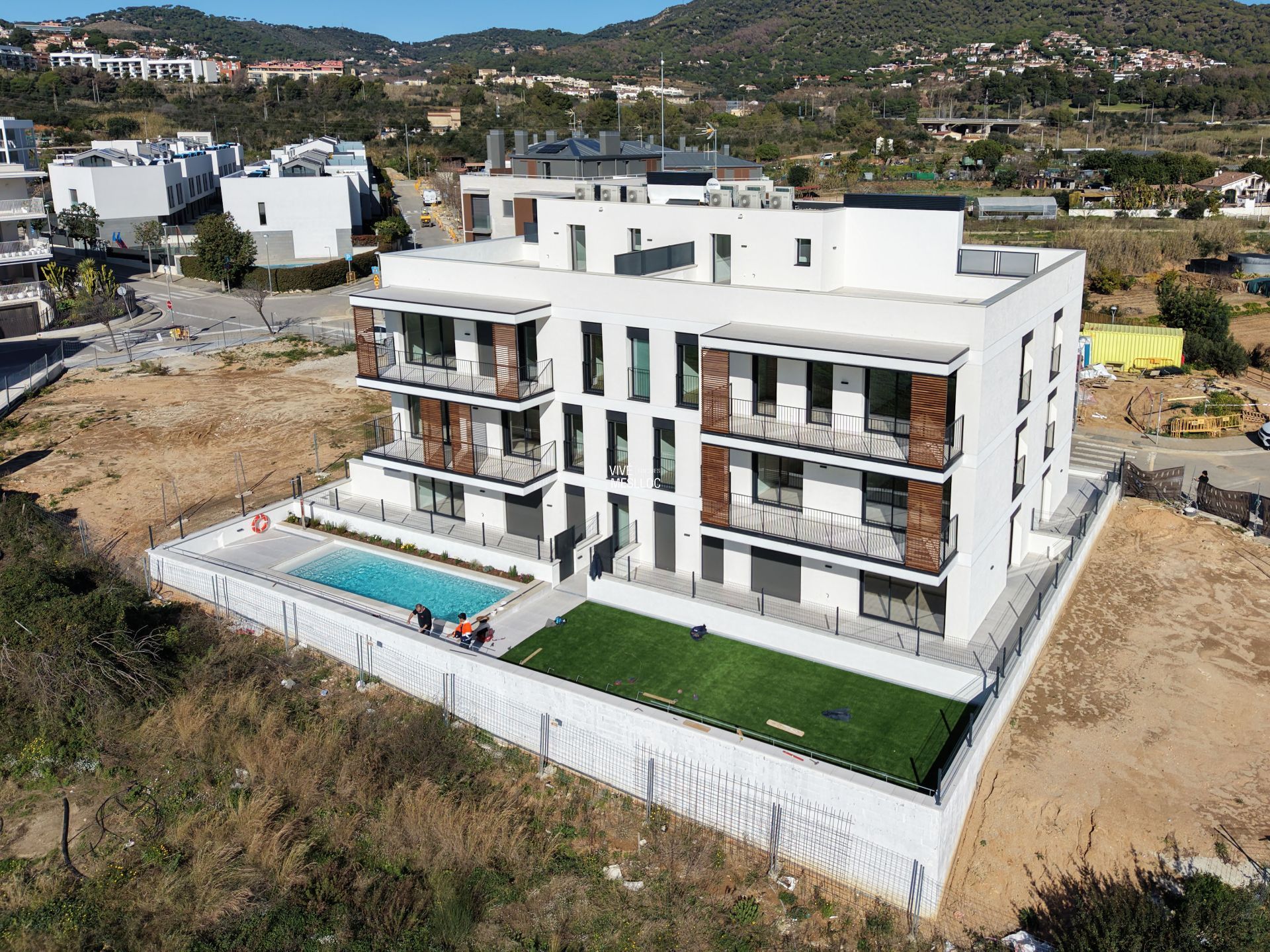 Vista exterior de Pis de lloguer en El Masnou amb Aire condicionat, Calefacció i Terrassa