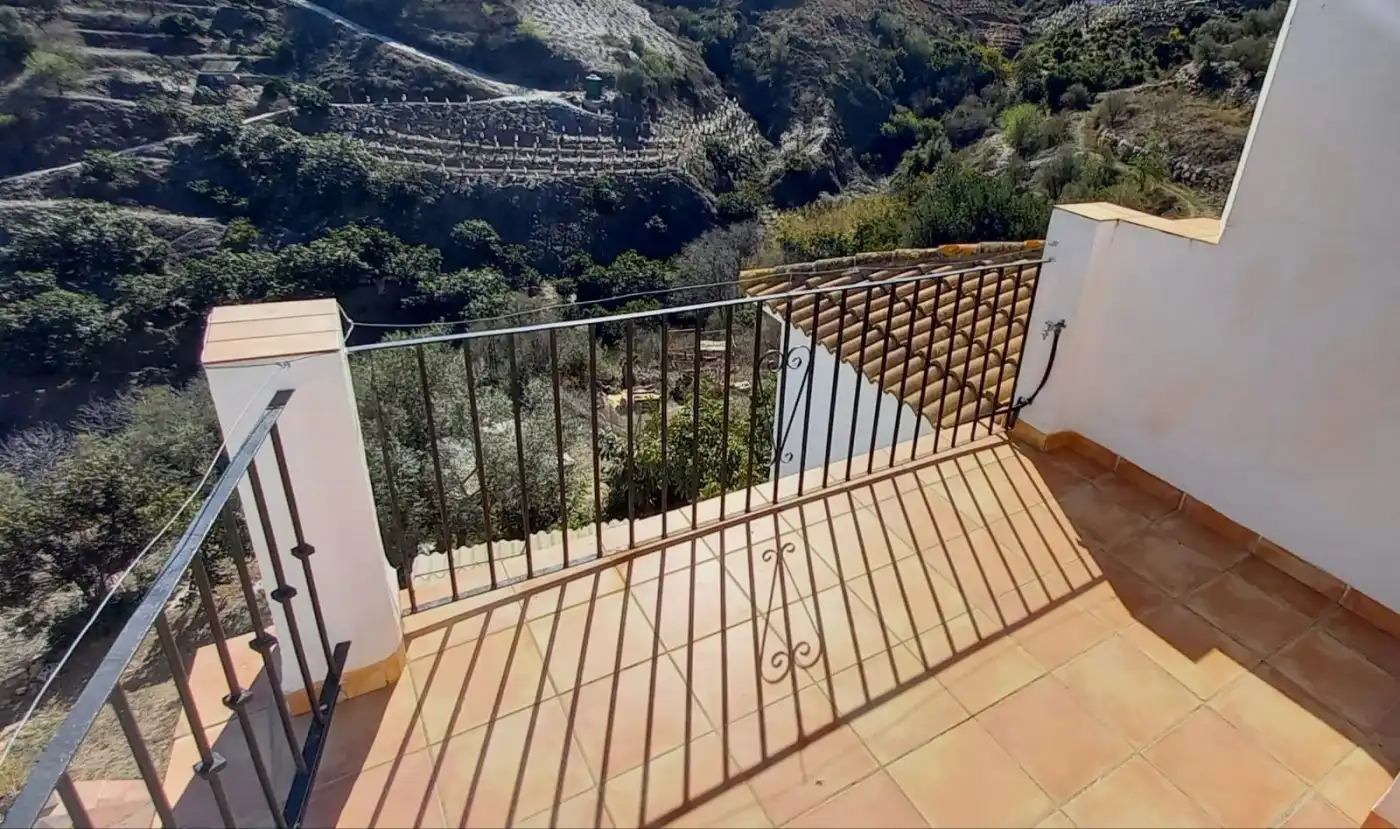 Terrace of Country homes for sale in Cútar  with Private garden, Terrace and Storage room