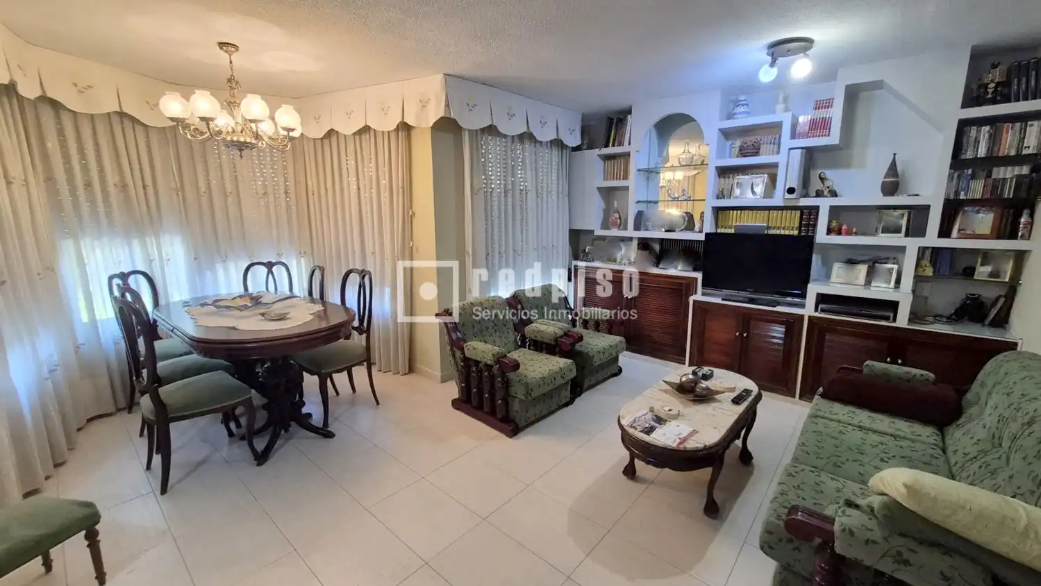 Living room of Houses for sale in Getafe  with Air Conditioner, Heating and Parquet flooring