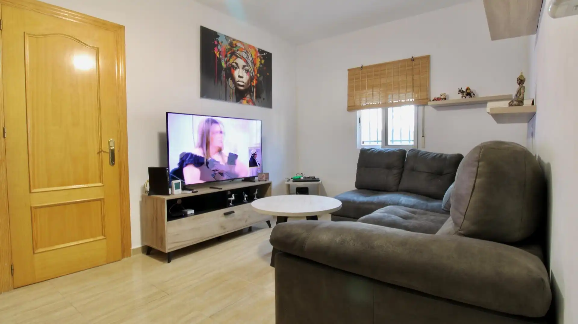 Living room of Houses for sale in Albuñol  with Air Conditioner, Terrace and Furnished