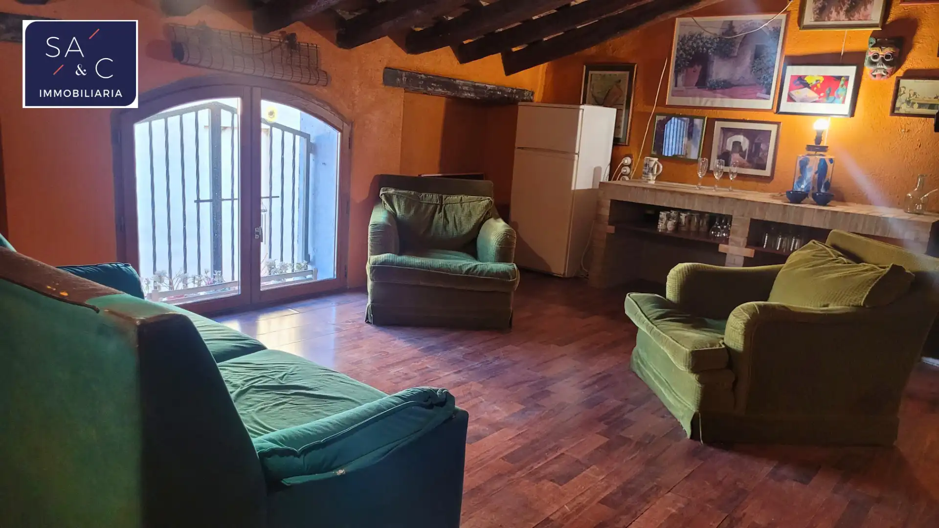 Sala d'estar de Casa adosada en venda en Almoster