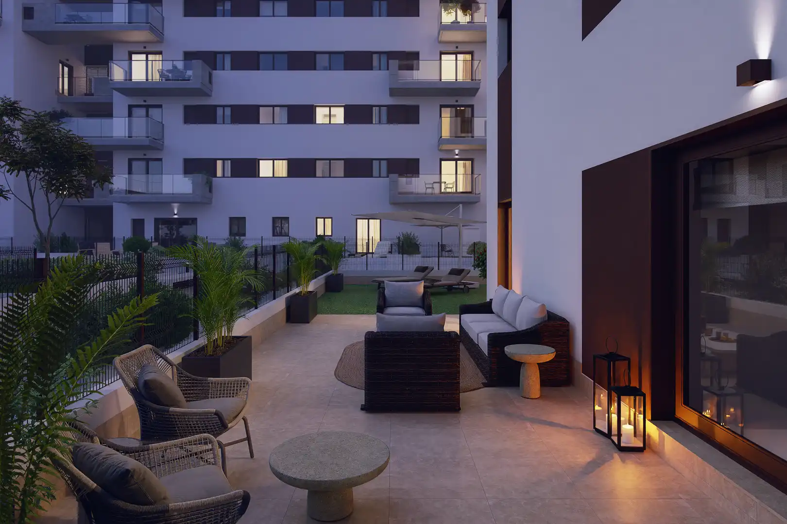 Terraza de Piso en venta en Sagunto / Sagunt con Aire acondicionado, Jardín privado y Terraza