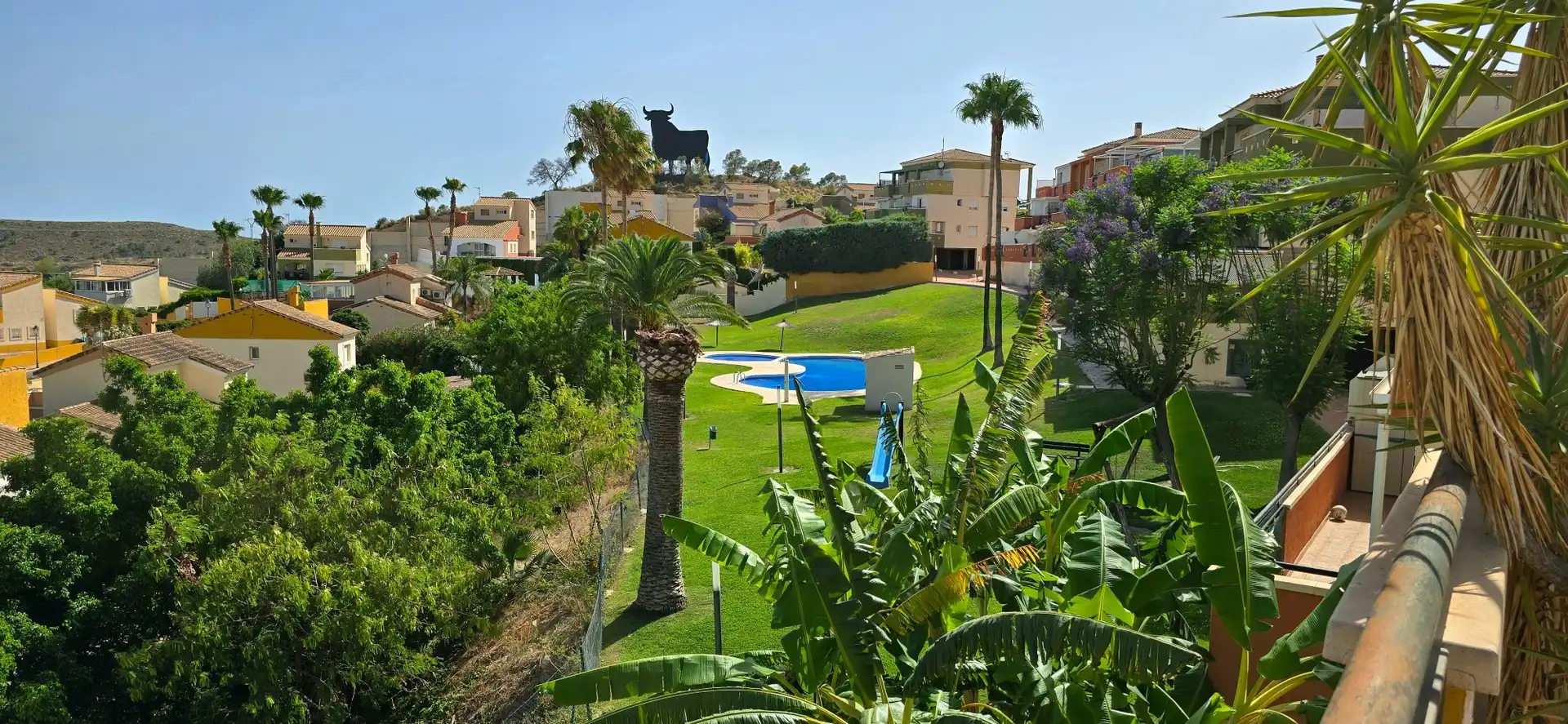 Jardí de Planta baixa en venda en Finestrat amb Aire condicionat, Terrassa i Piscina