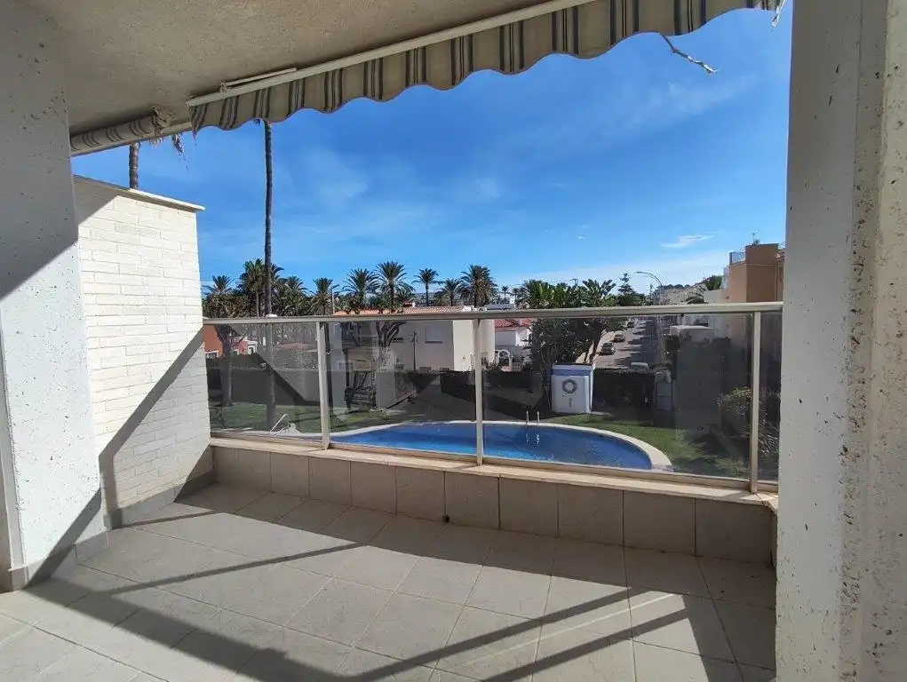 Swimming pool of Apartments for sale in Dénia  with Air Conditioner, Heating and Private garden