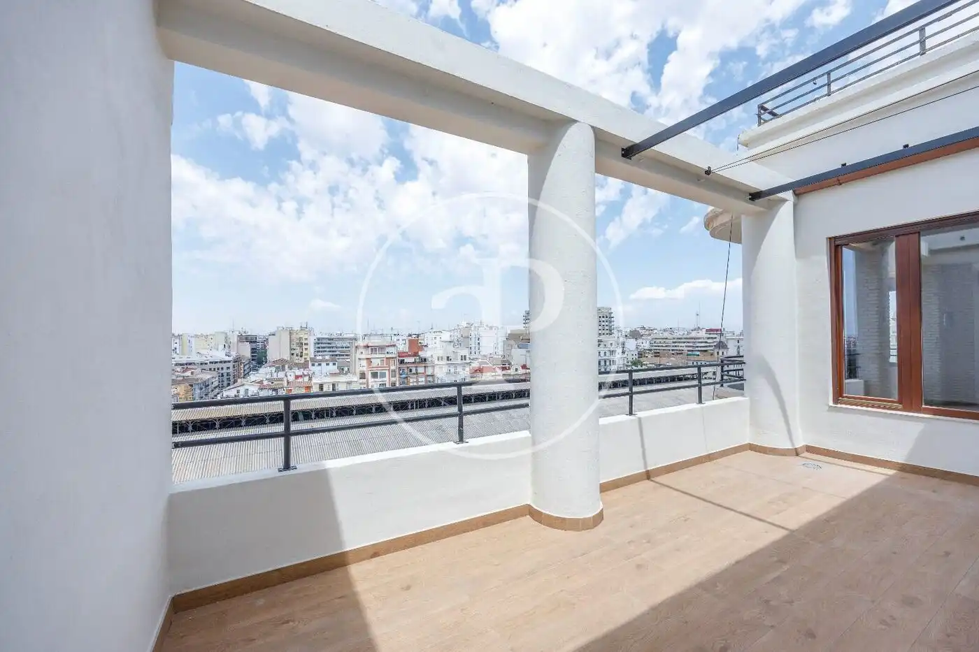 Terrace of Flat for rent in Valencia  with Air Conditioner, Heating and Balcony