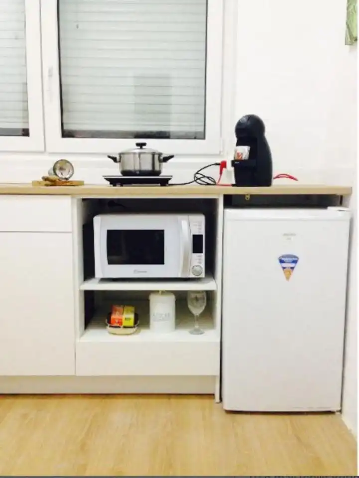 Cocina de Piso de alquiler en Valencia con Aire acondicionado y Terraza