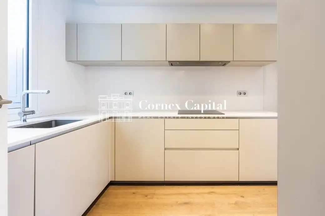 Küche von Maisonette zum Verkauf in Barcelona mit Heizung, Terrasse und Abstellraum