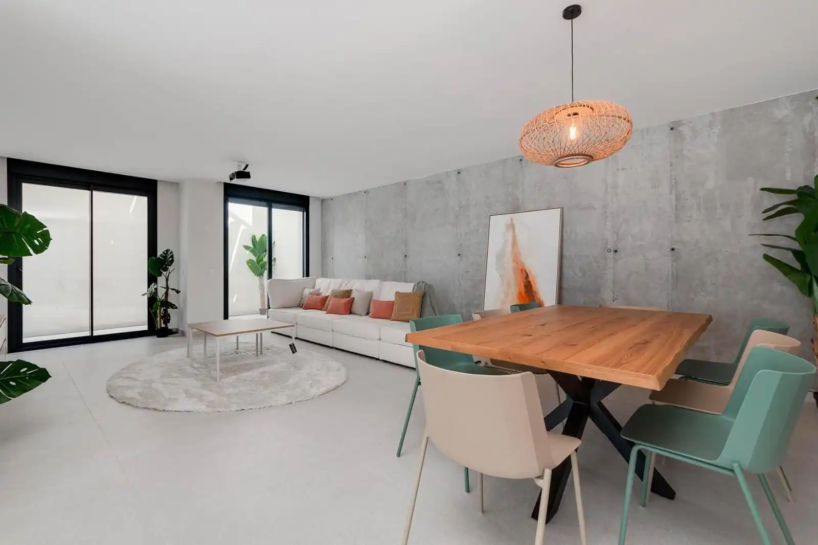 Sala de estar de Casa o chalet en venta en Rojales con Jardín privado, Terraza y Piscina