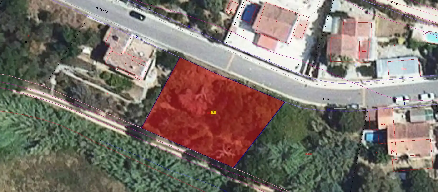Terreny residencial en venda a Avinguda dels Arbres 6
