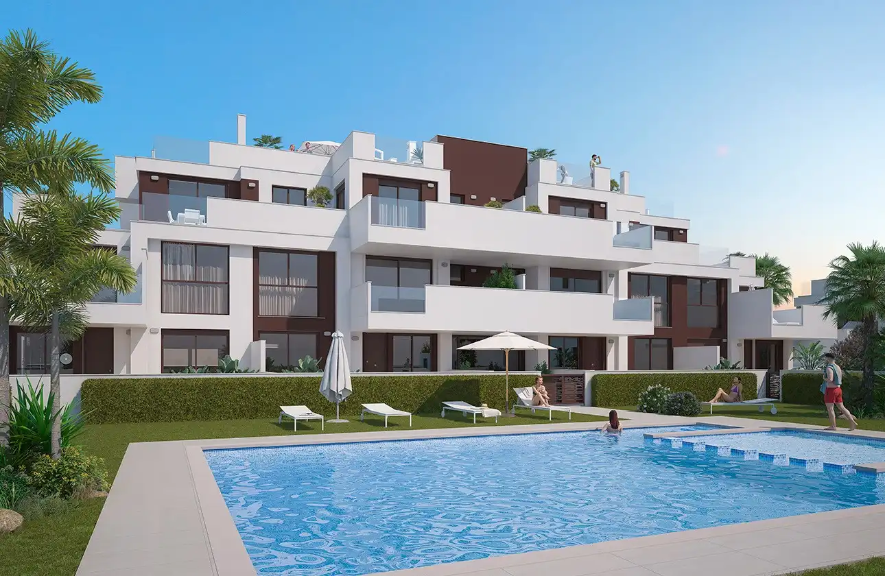 Vista exterior de Apartamento en venta en Pilar de la Horadada con Aire acondicionado, Calefacción y Terraza