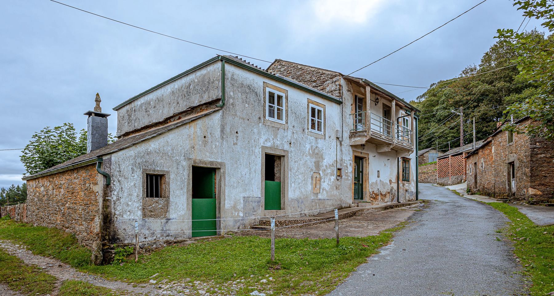 Vista exterior de Finca rústica en venda en Vilalba amb Moblat