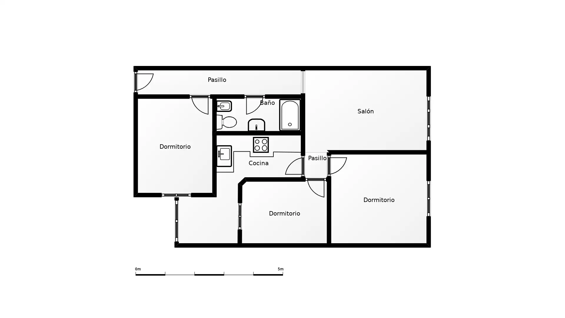 Wohnung zum Verkauf in L'Hospitalet de Llobregat