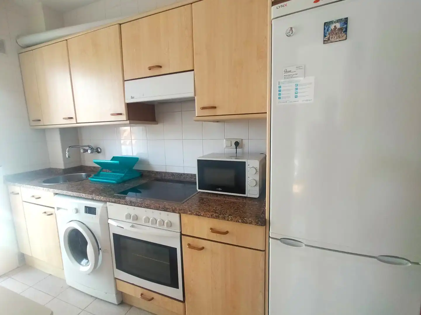 Cuina de Apartament en venda en Haro amb Calefacció, Terrassa i Moblat