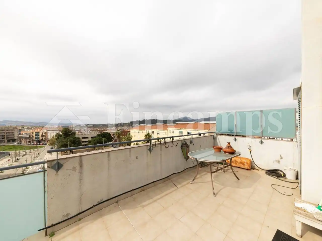 Terrace of Attic for sale in Terrassa  with Air Conditioner, Heating and Parquet flooring
