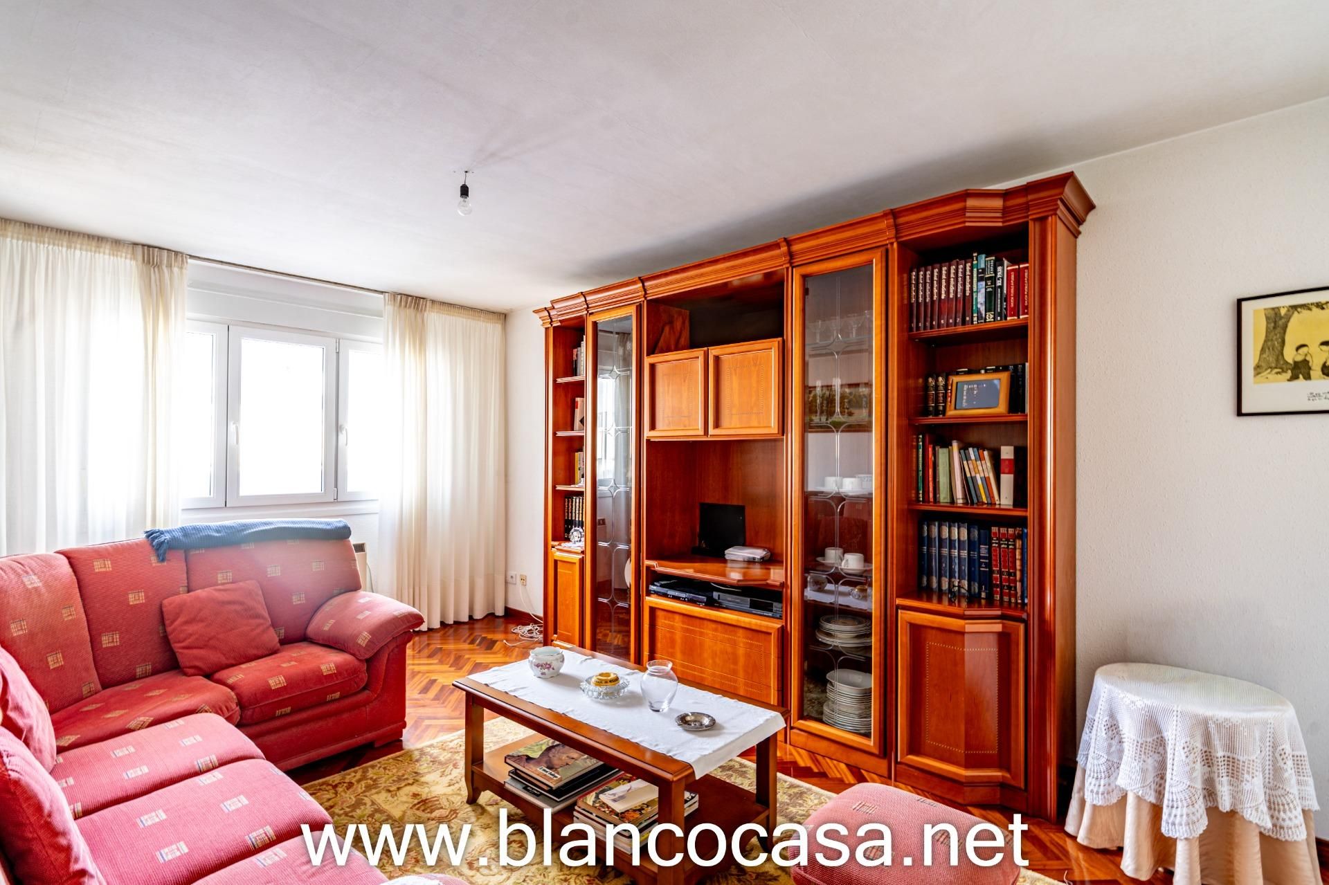 Sala d'estar de Pis en venda en A Coruña Capital 