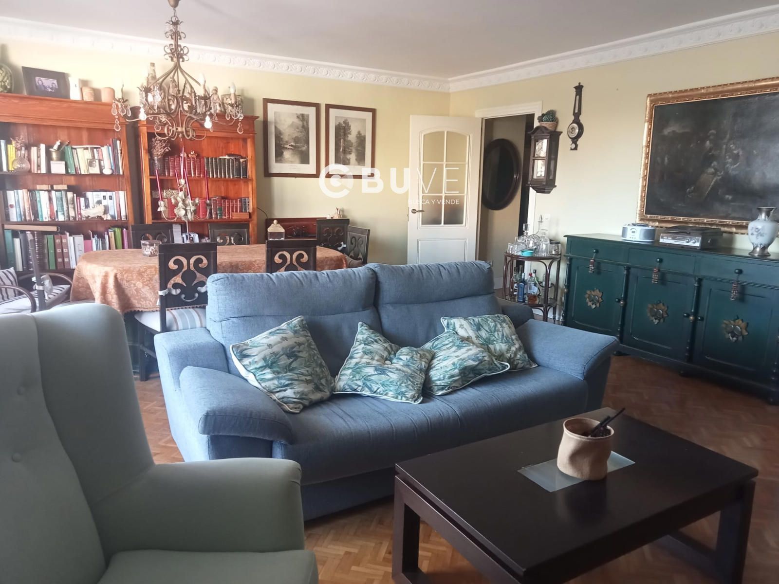 Living room of Flat for sale in Algeciras  with Terrace, Storage room and Swimming Pool