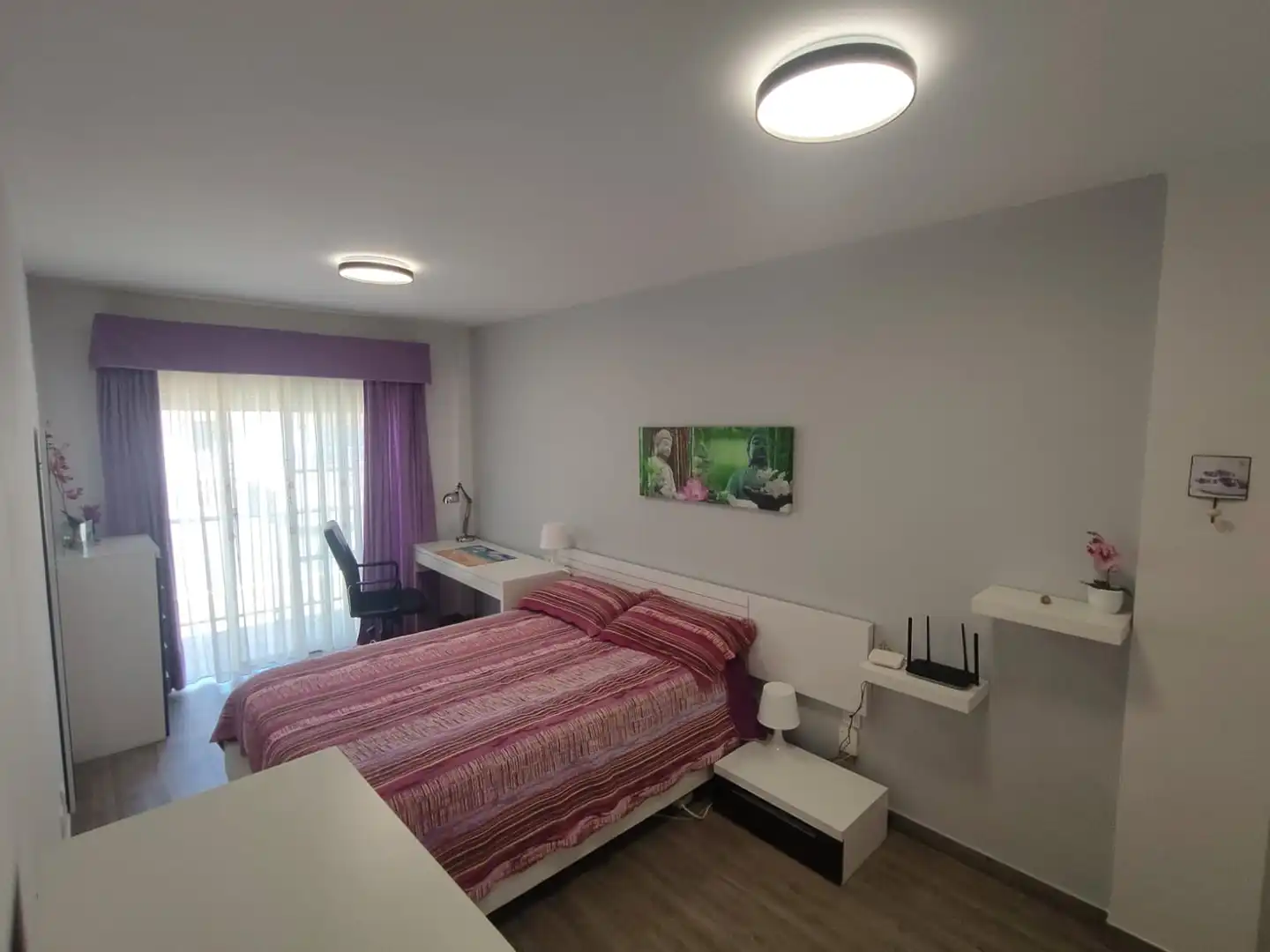 Dormitori de Pis de lloguer en Granadilla de Abona amb Parquet, Moblat i Forn