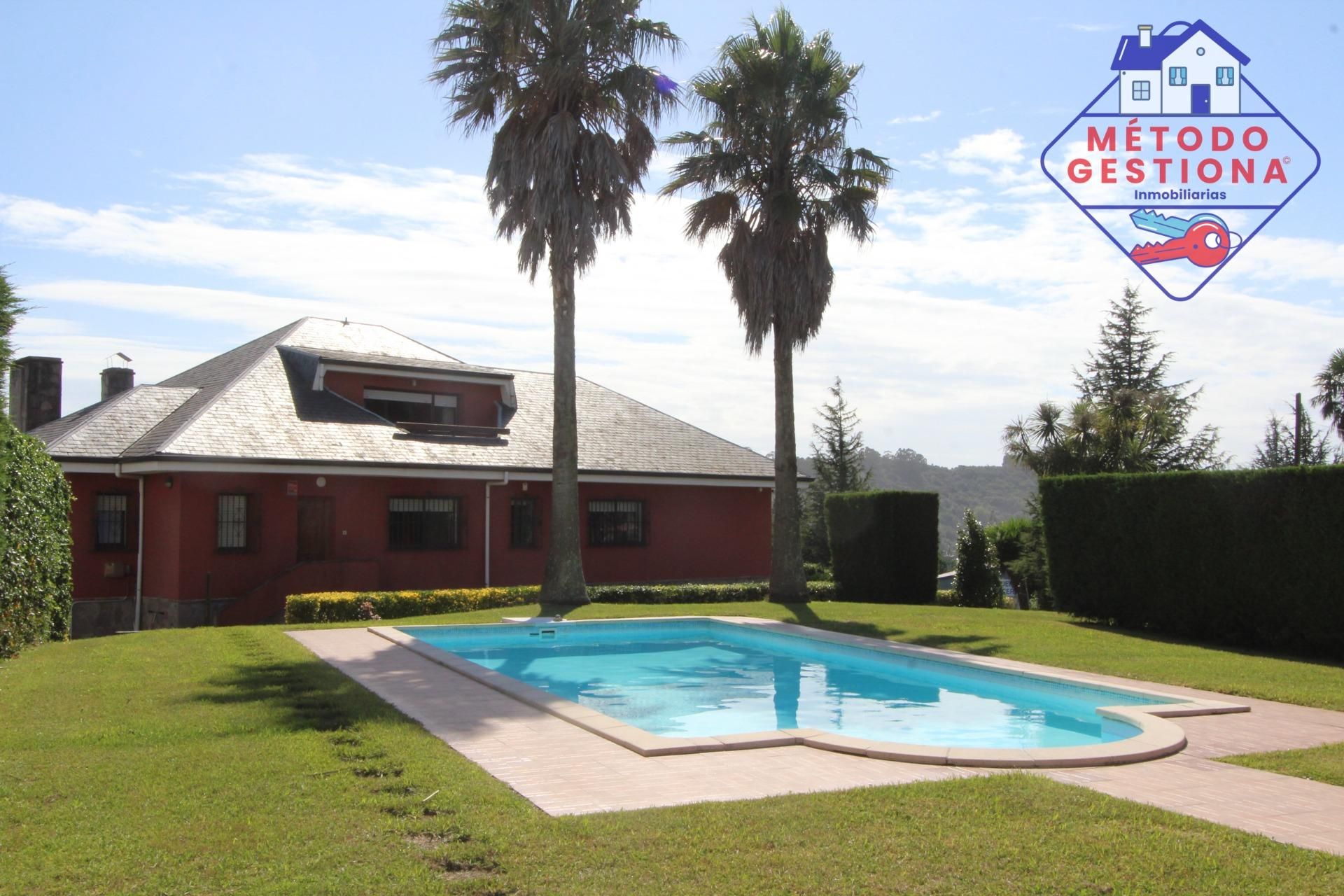 Swimming pool of House or chalet for sale in Camargo  with Heating, Private garden and Swimming Pool