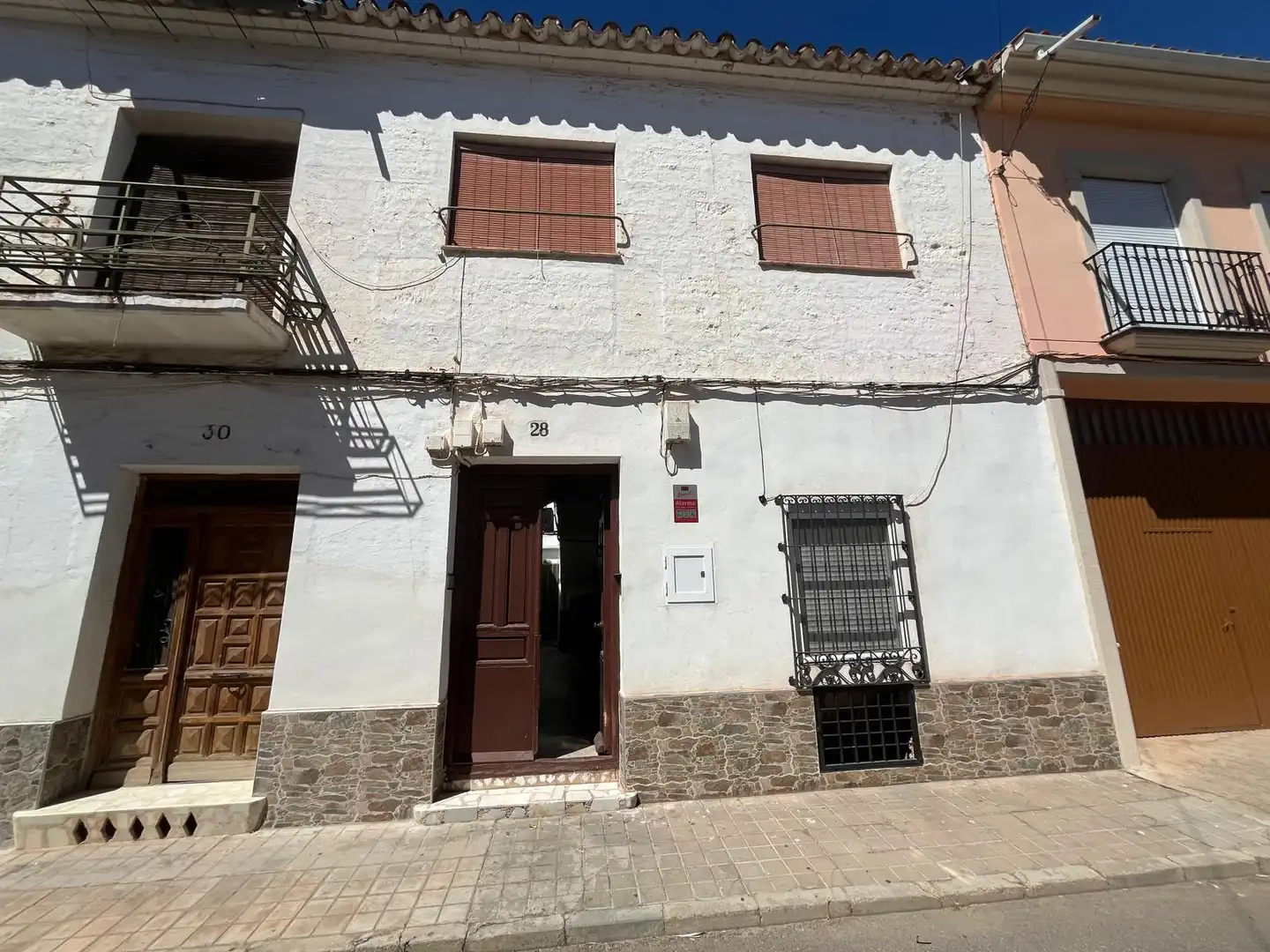 Vista exterior de Casa o chalet en venta en Manzanares con Jardín privado, Trastero y Amueblado