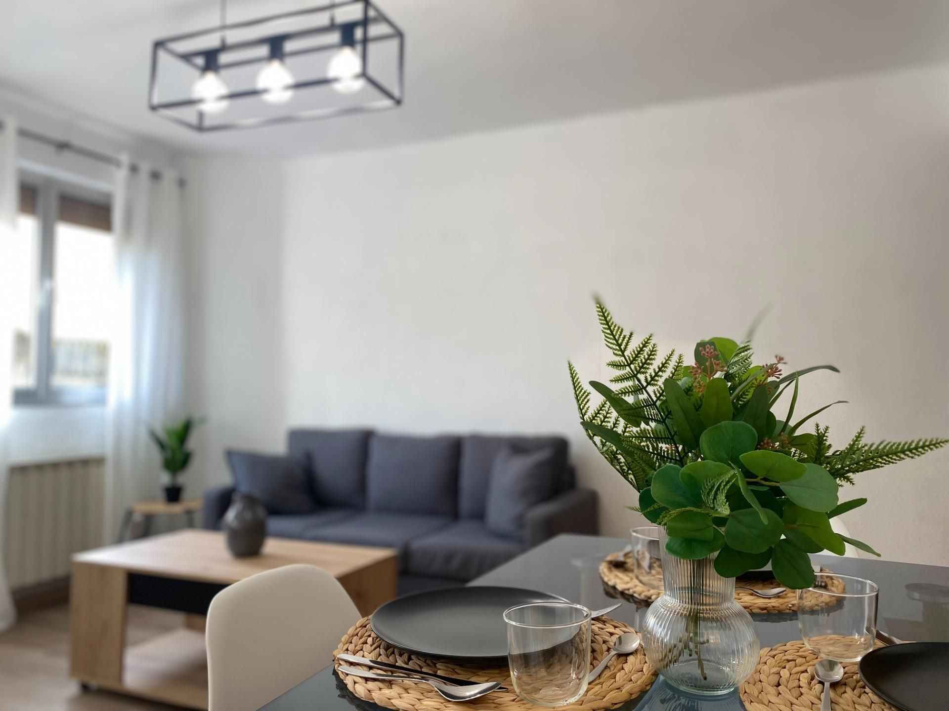 Living room of Flat to rent in Langreo  with Heating and Furnished