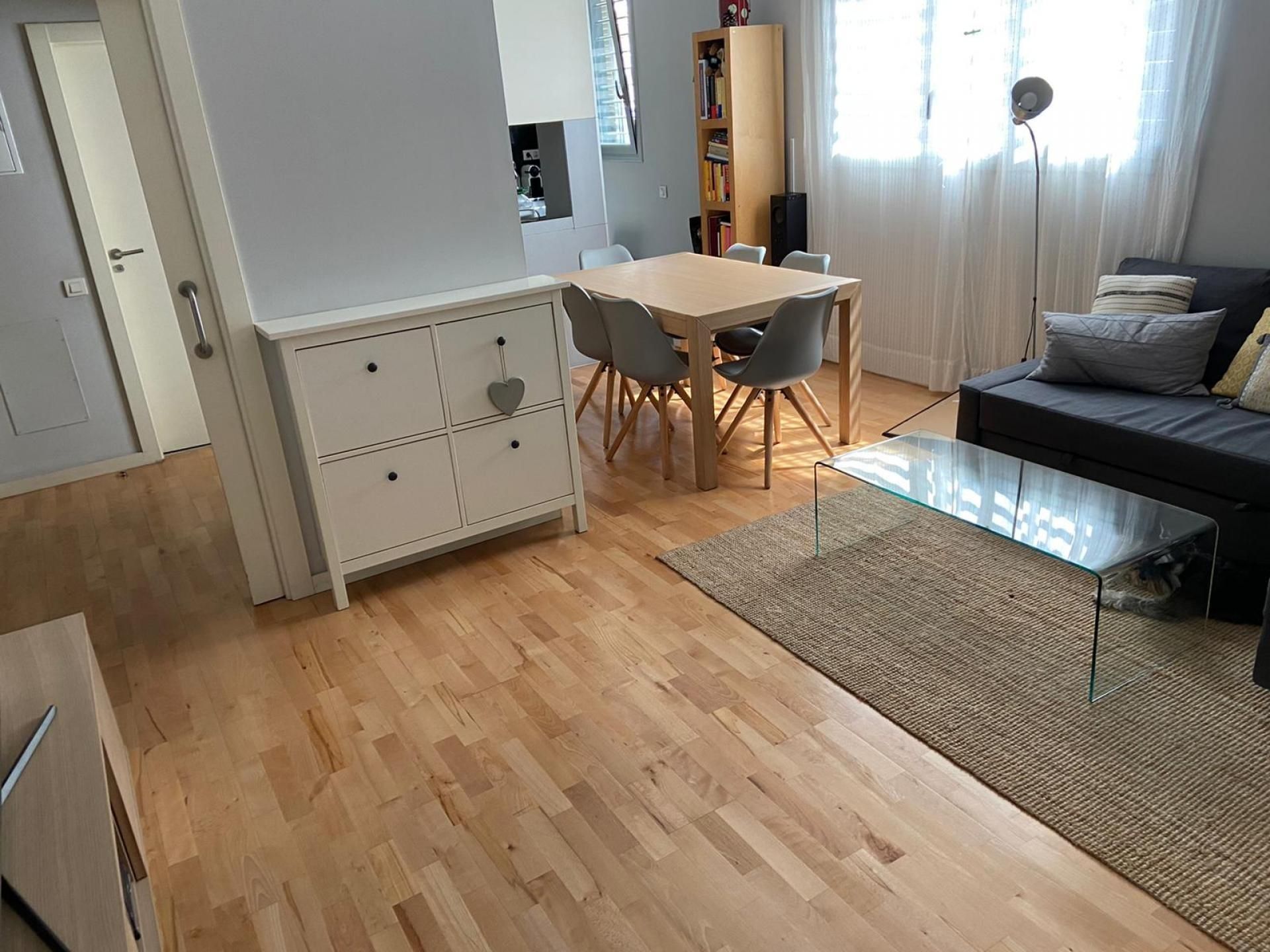 Living room of Planta baja for sale in  Barcelona Capital  with Air Conditioner, Heating and Terrace