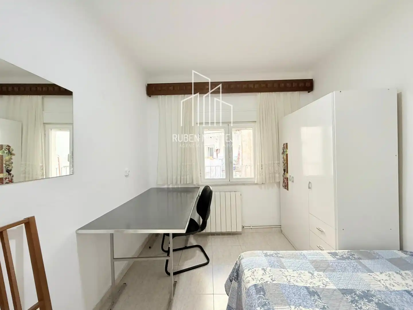 Bedroom of Flat for rent in Salamanca  with Heating, Terrace and Furnished