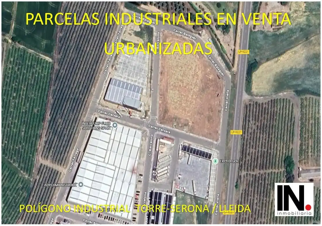 Terreny industrial en venda a Barcelona