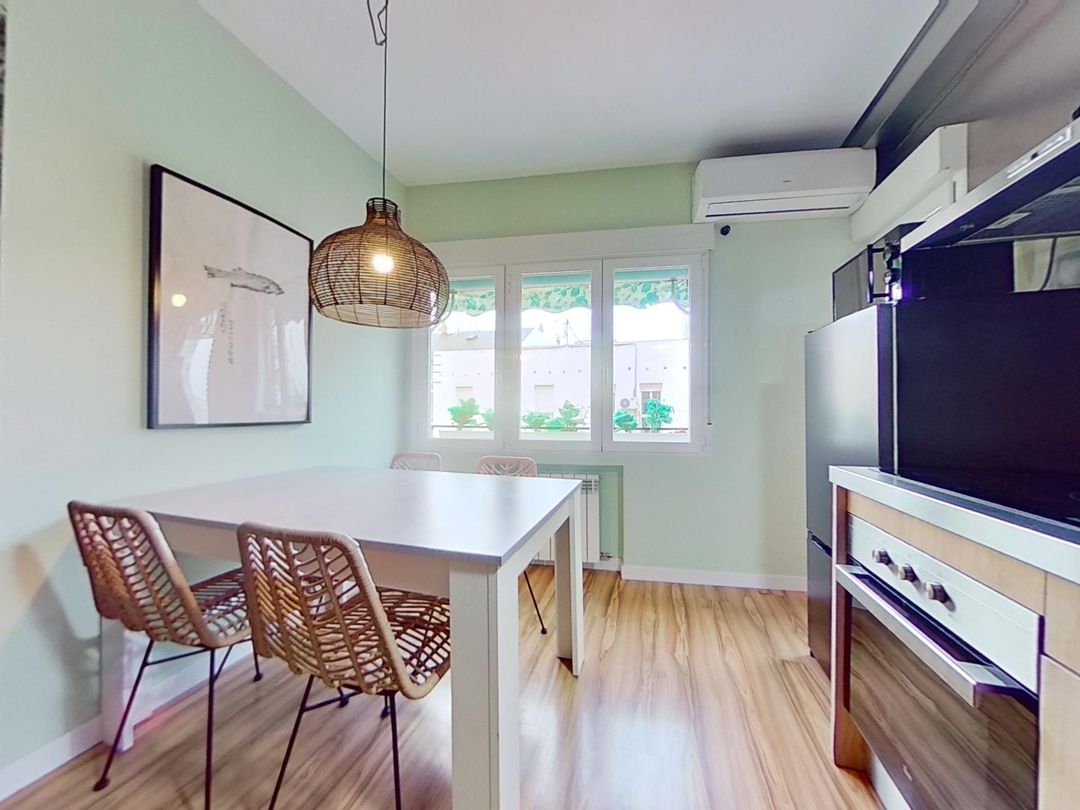 Dining room of Apartment for rent in  Madrid Capital  with Air Conditioner and Terrace