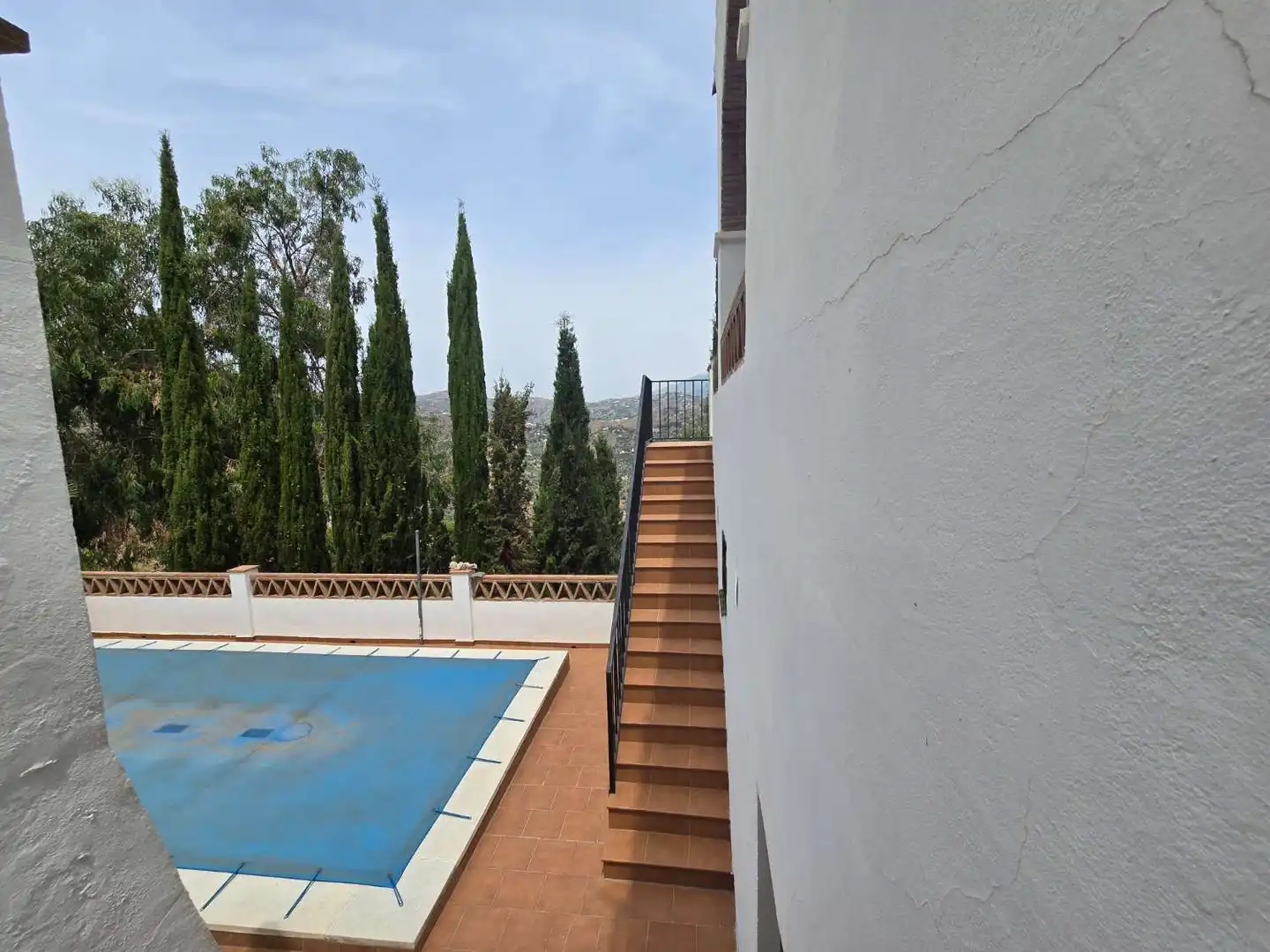 Piscina de Finca rústica en venta en Torrox con Aire acondicionado, Calefacción y Trastero