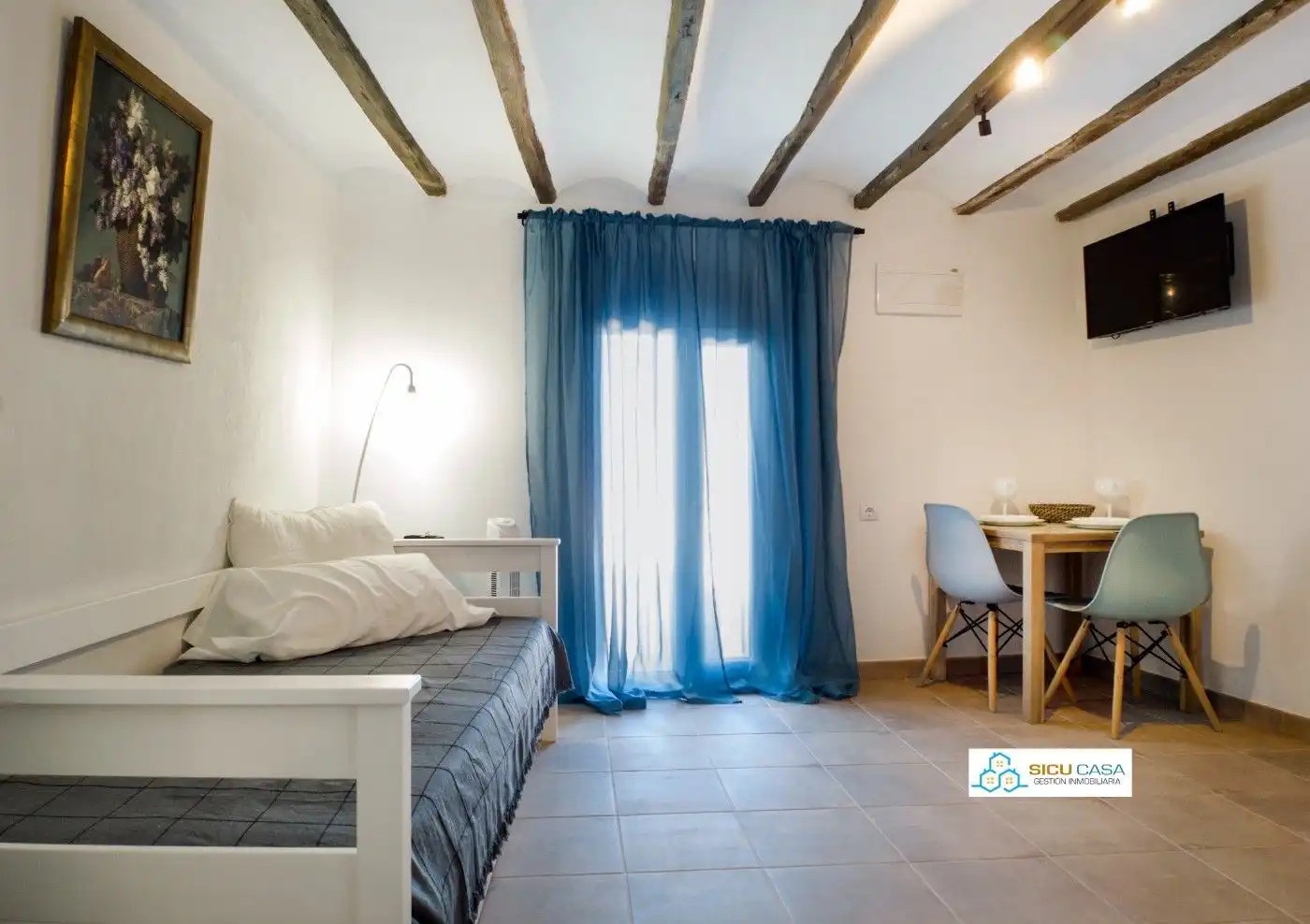 Bedroom of Houses for sale in Jijona / Xixona  with Air Conditioner, Terrace and Storage room