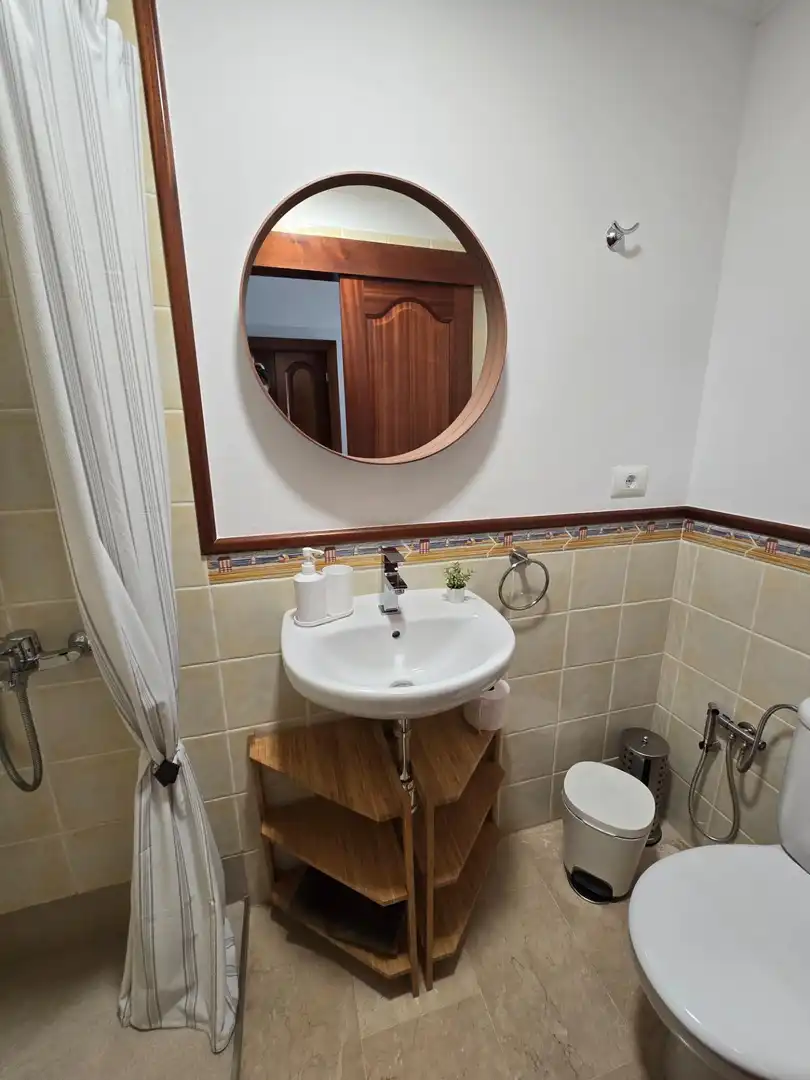 Baño de Dúplex de alquiler en Mogán con Aire acondicionado, Terraza y Amueblado