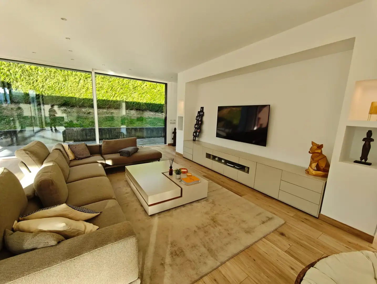 Sala de estar de Casa o chalet en venta en Berriz con Calefacción, Jardín privado y Piscina