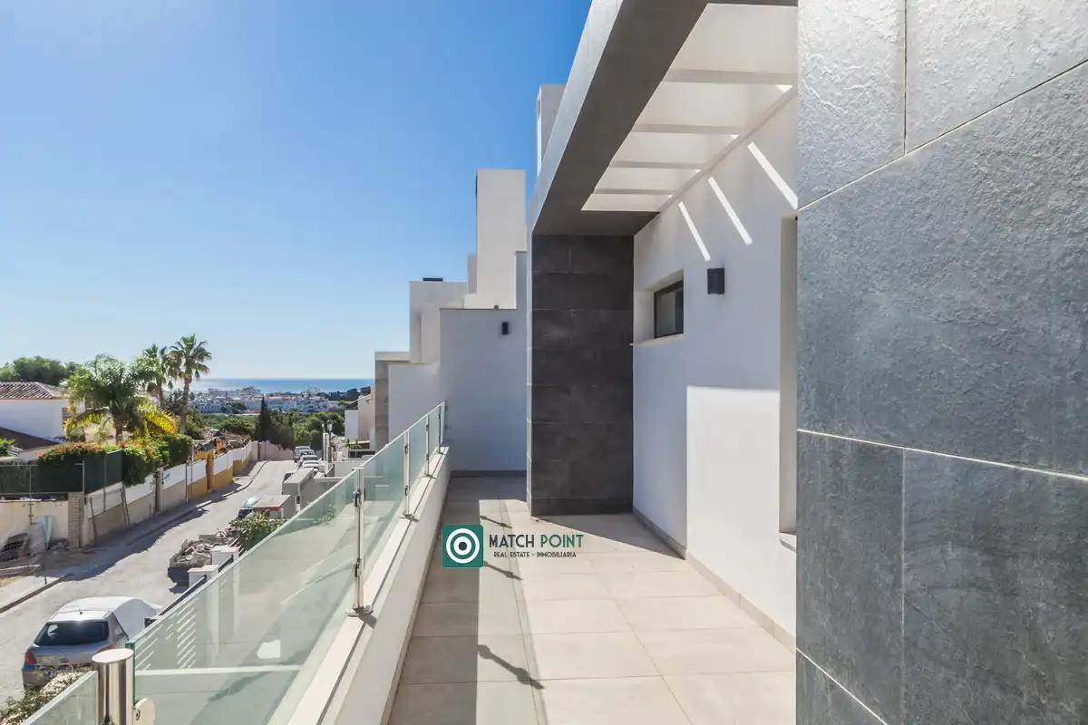 Terrassa de Casa adosada en venda en Avda Pescia - Ctra de Frigiliana