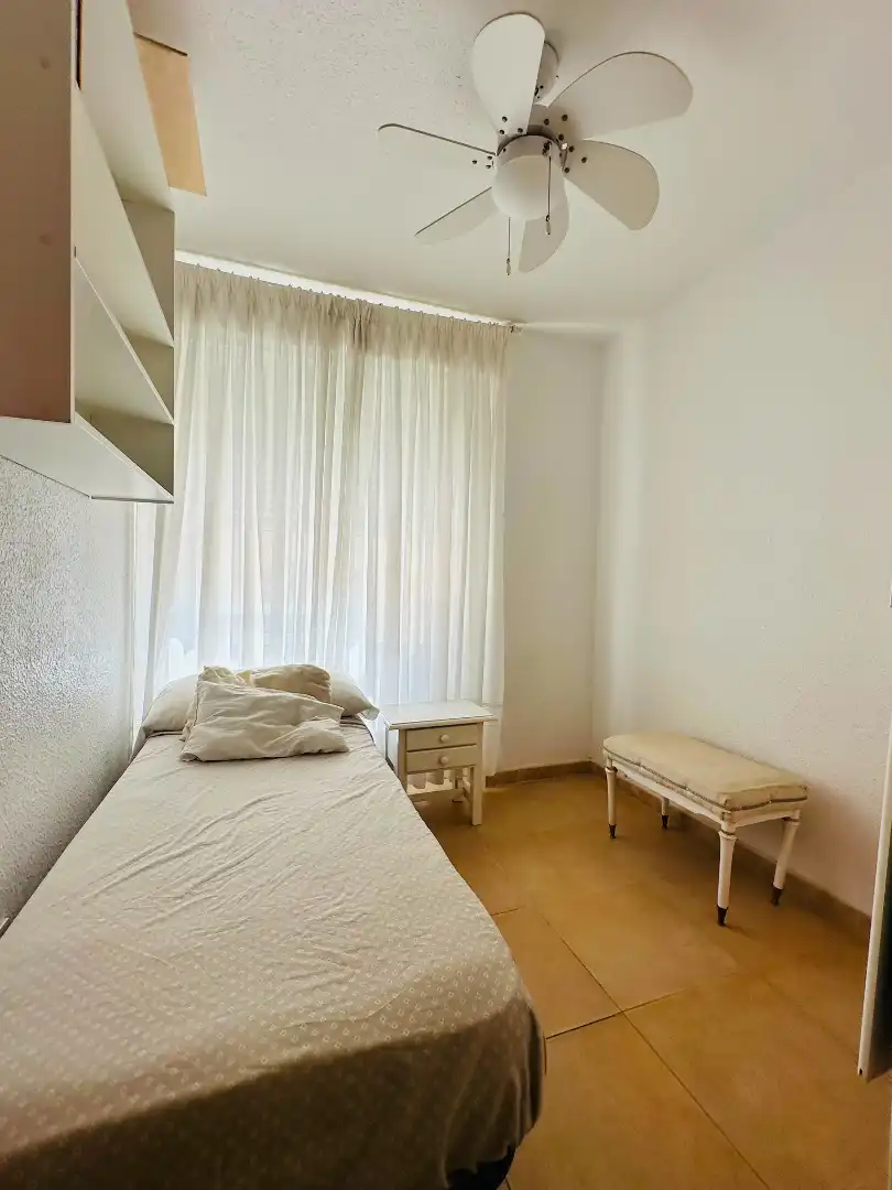 Bedroom of Flat for sale in Águilas  with Air Conditioner, Furnished and Balcony