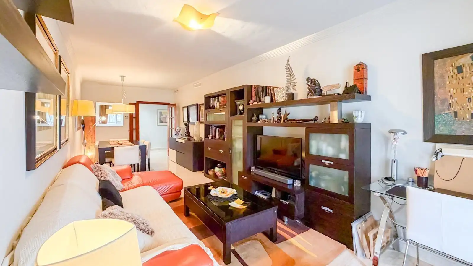 Living room of Flat for sale in Málaga  with Air Conditioner, Heating and Private garden