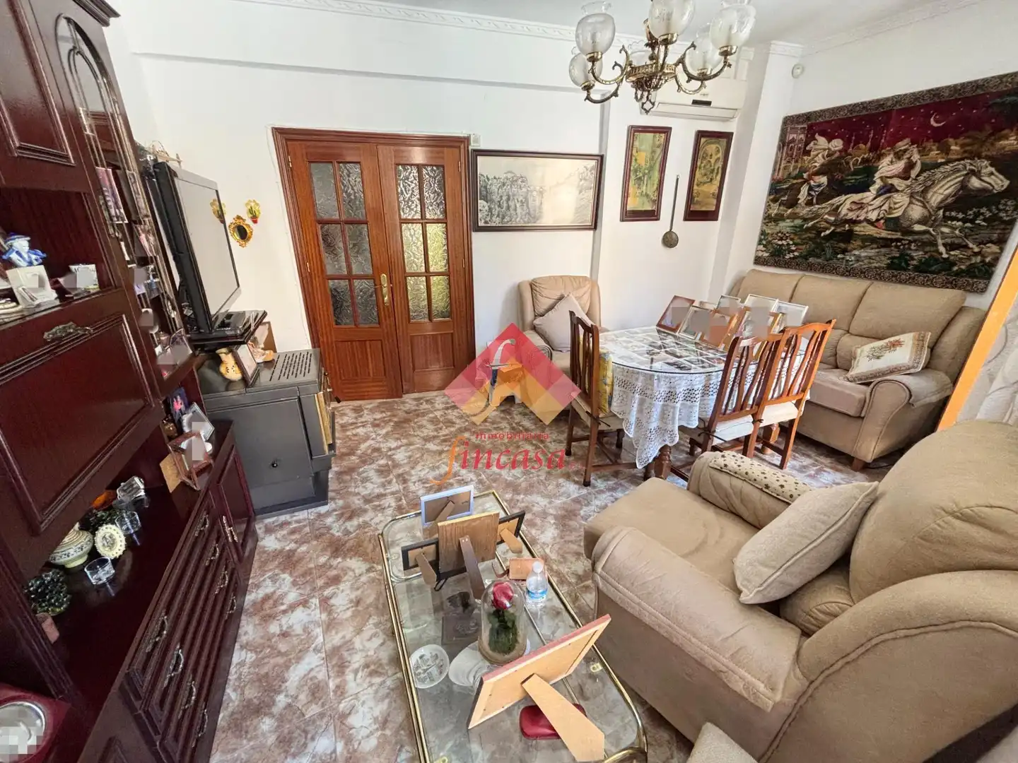 Living room of Houses for sale in Ronda  with Terrace, Storage room and Balcony