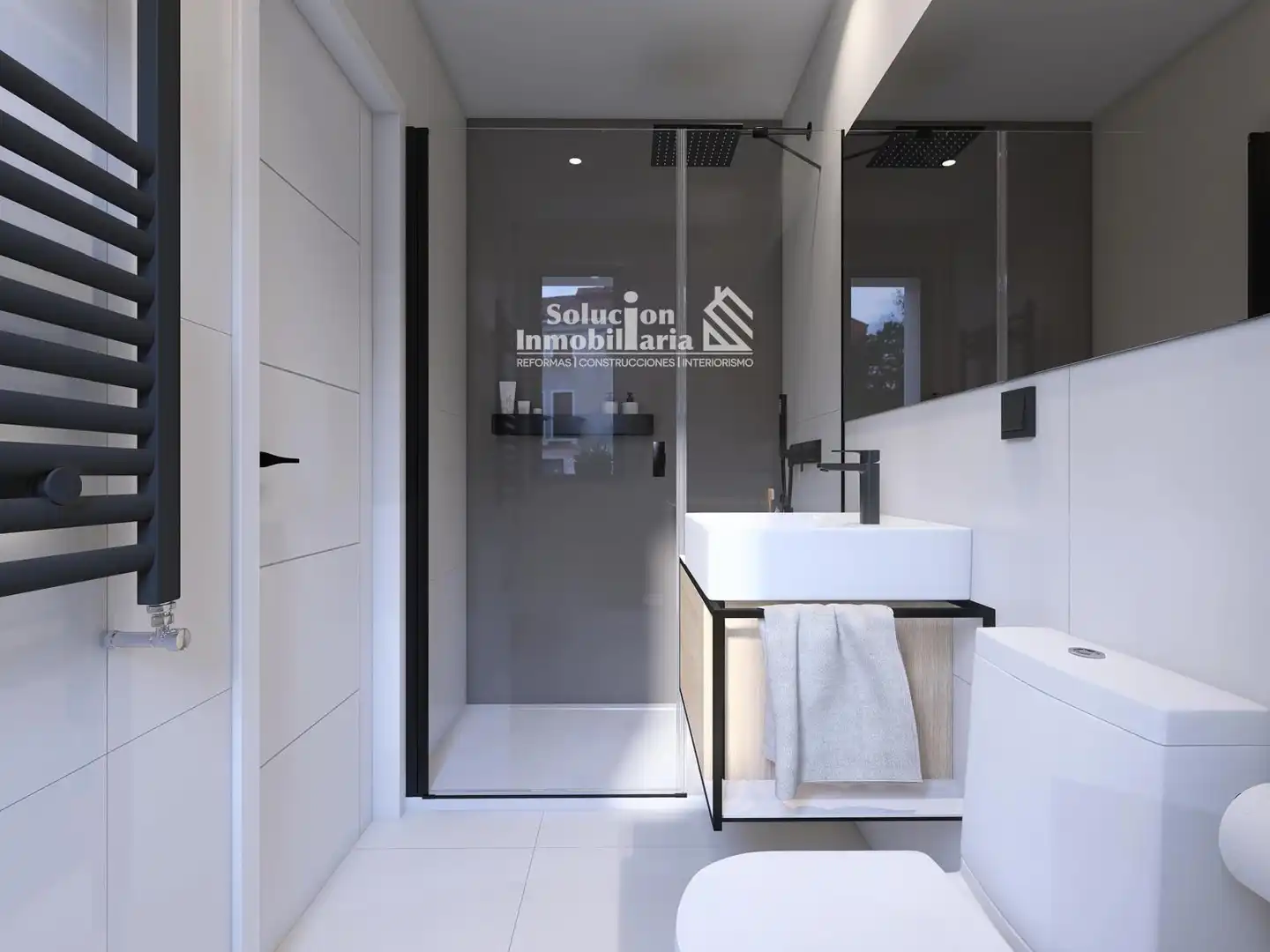 Baño de Apartamento en venta en Salamanca con Aire acondicionado, Calefacción y Amueblado
