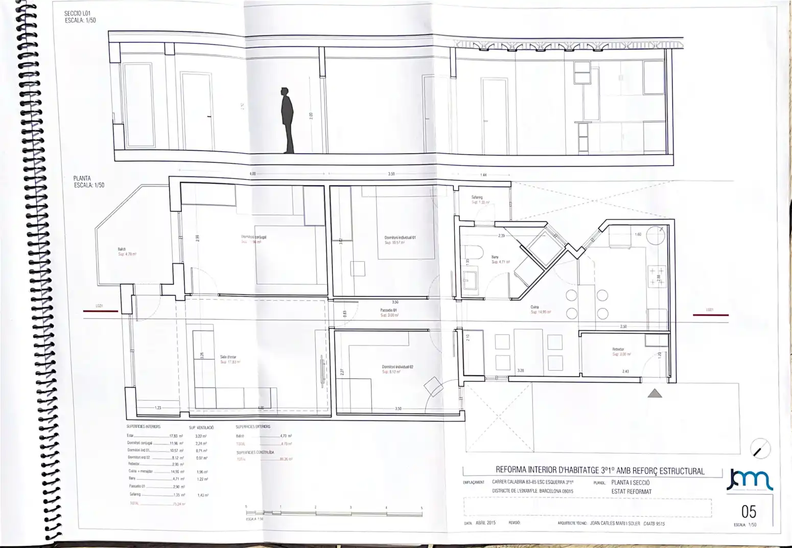 Appartamento con terrazza in vendita a Barcelona - Carrer CALABRIA, imagen 34