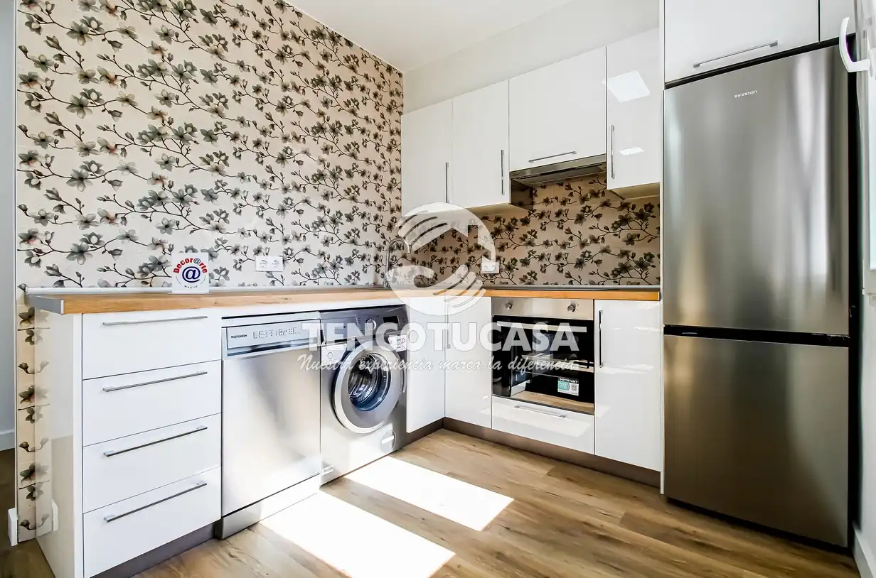 Küche von Wohnung zum Verkauf in Madrid mit Klimaanlage, Heizung und Terrasse