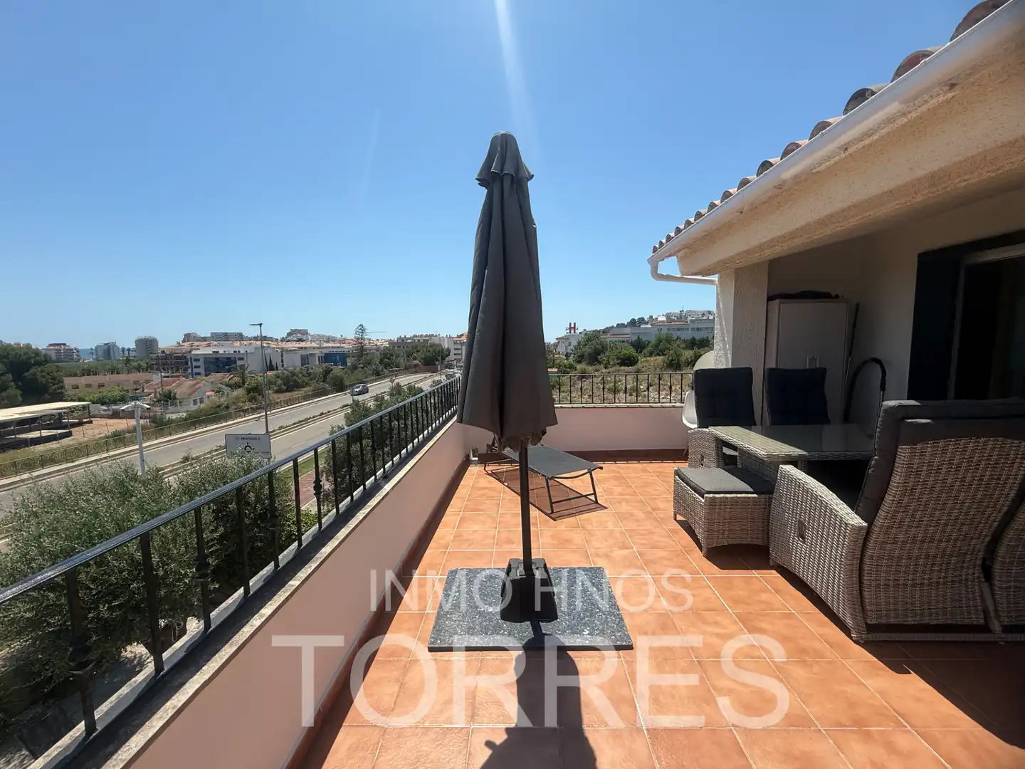 Terrassa de Casa o xalet en venda en Peñíscola / Peníscola amb Aire condicionat, Jardí privat i Terrassa
