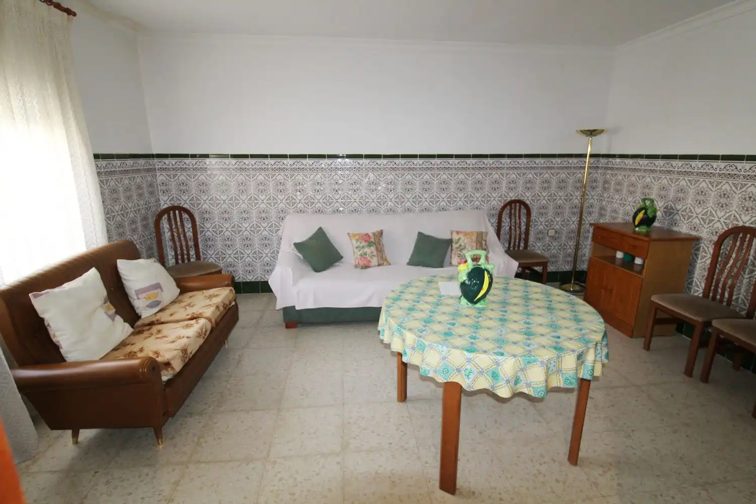 Sala de estar de Casa adosada en venta en Aldea del Rey con Terraza y Trastero
