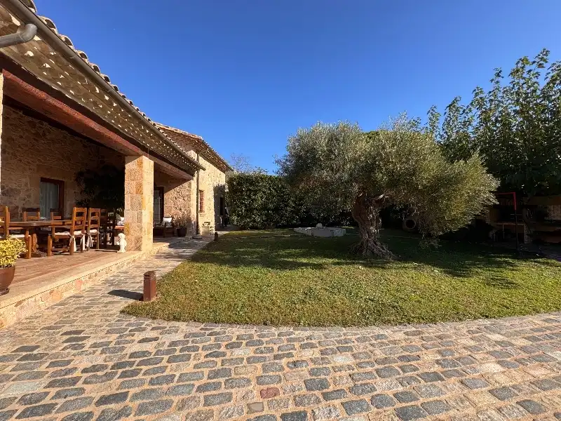 Garden of Houses for sale in Sant Feliu de Guíxols  with Air Conditioner, Heating and Private garden