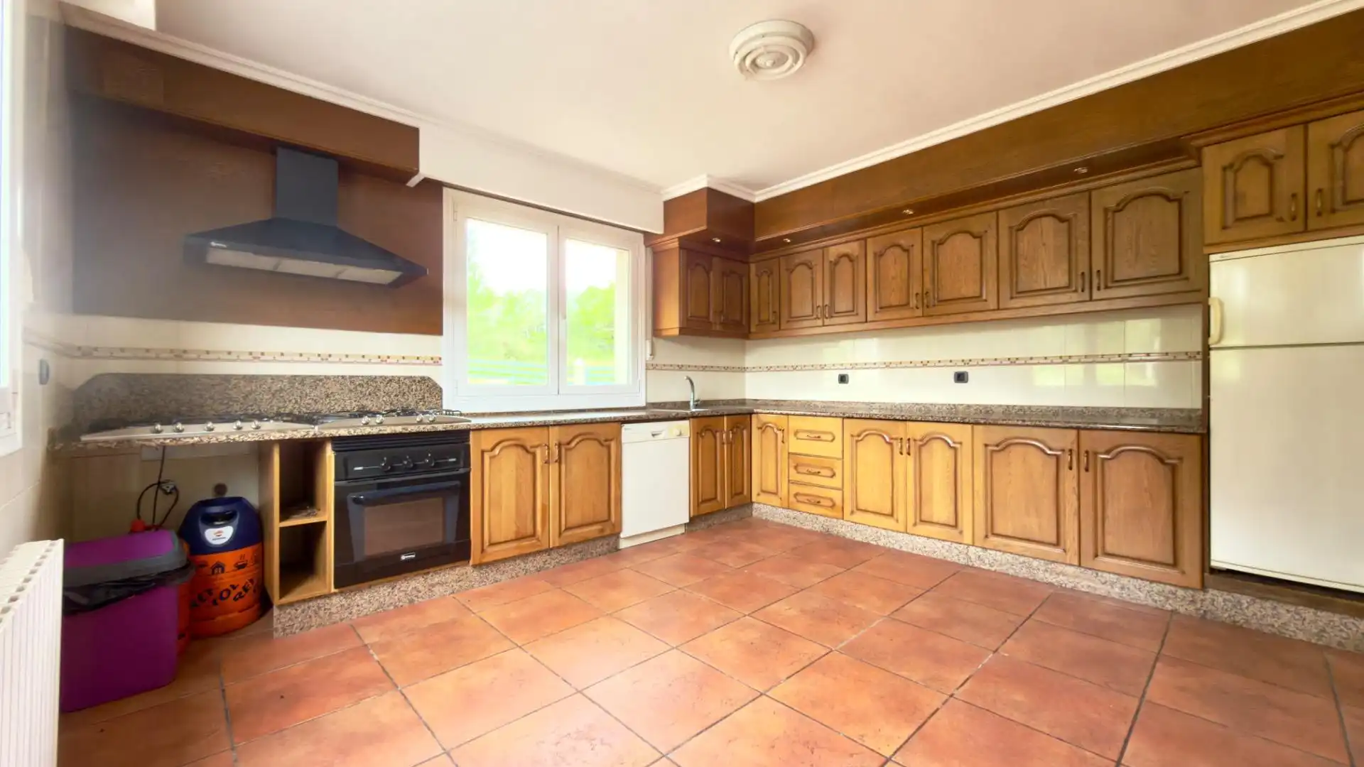 Cocina de Casa o chalet en venta en A Peroxa  con Calefacción, Jardín privado y Terraza