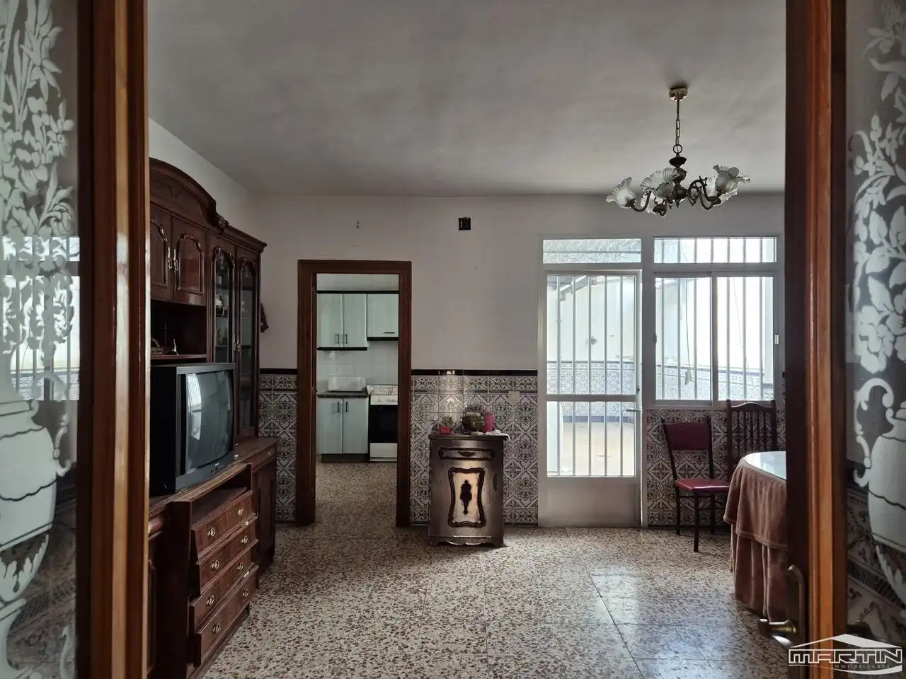 Sala d'estar de Casa o xalet en venda en Benamejí amb Aire condicionat, Terrassa i Traster