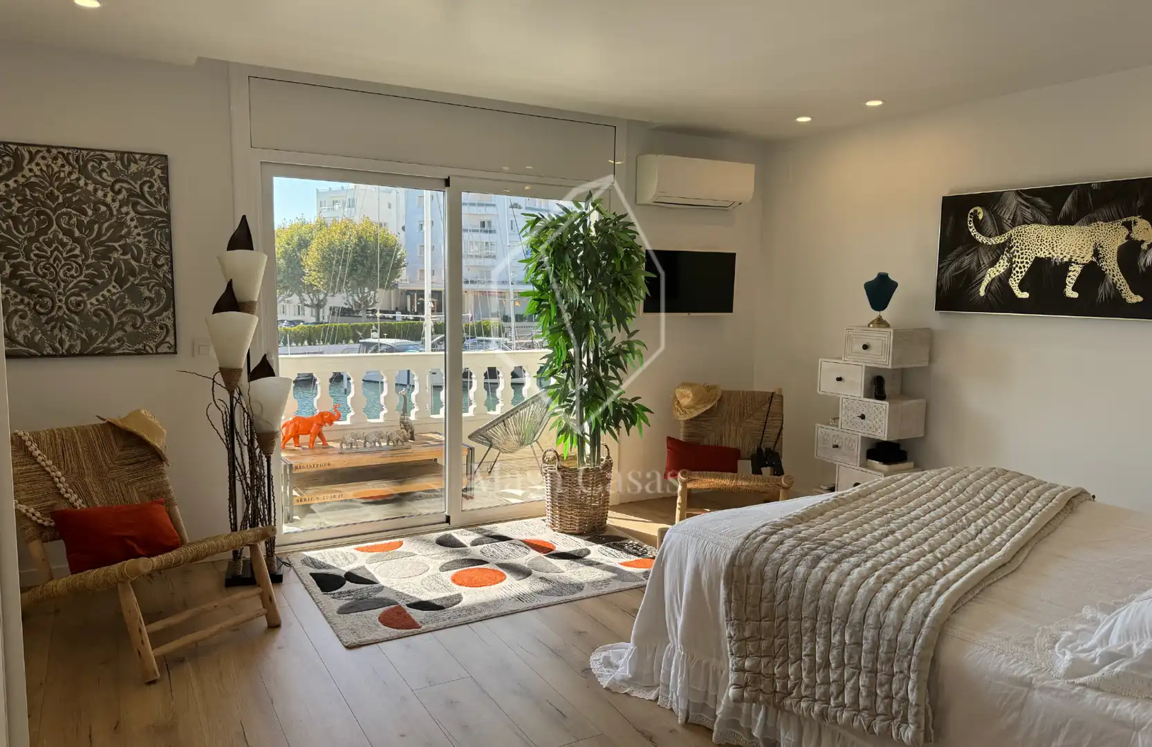 Dormitori de Dúplex en venda en Empuriabrava amb Aire condicionat, Calefacció i Terrassa