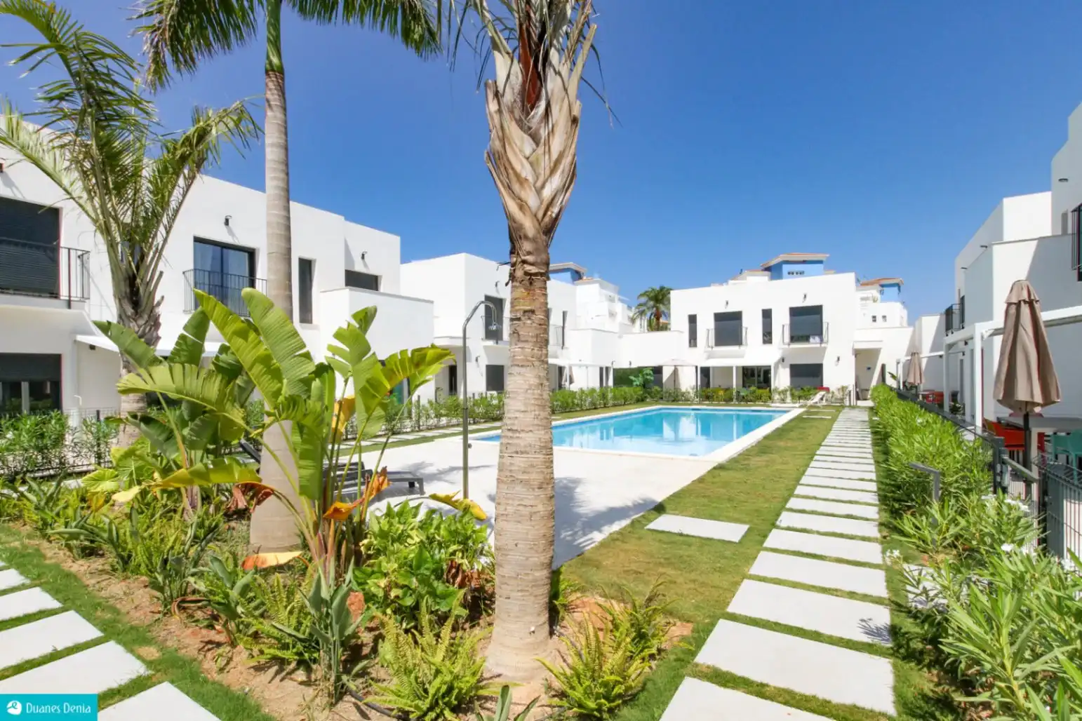 Vista exterior de Casa o chalet de alquiler en Dénia con Aire acondicionado, Calefacción y Jardín privado