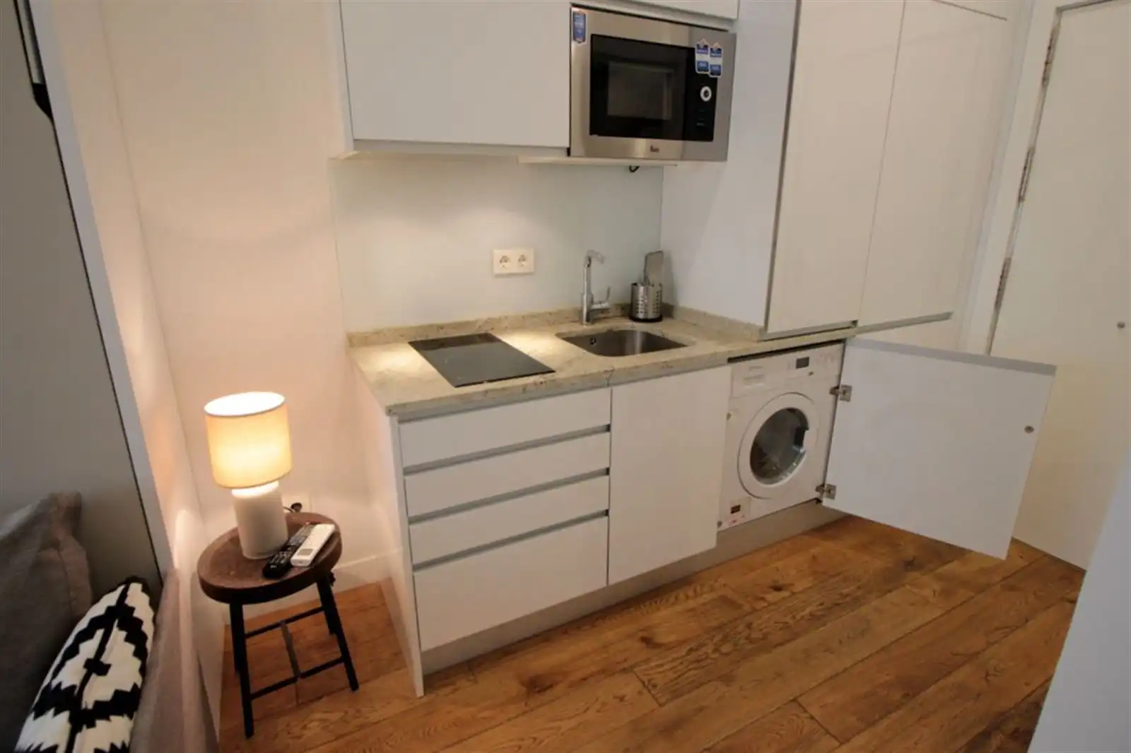 Kitchen of Study for rent in Madrid  with Air Conditioner, Heating and Furnished